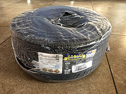 Електричний мідний круглий двожильний дріт КГт 2х2,5 мм2 довжина 100 м напруга 0,66 кВ (KABLEX-Одеса)