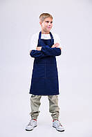 Дитяча шкільна форма, в школу для уроків праці , фартух з нарукавниками