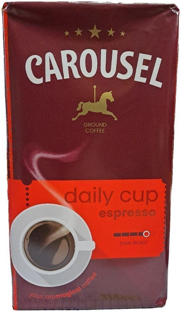 Кава мелена натуральна Carousel Espresso 500г Німеччина