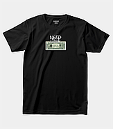 Футболка з життєвим принтом "Need more money", фото 4