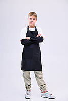 Дитячий фартух в школу для уроків праці з нарукавниками