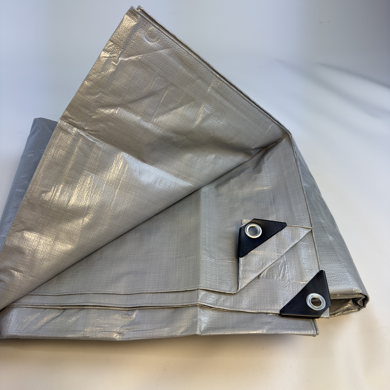 Тент Plandeka Super Mochna 160 г/м² Сірий 2×3 м Міцний сірий тент Брезент для приватного будинку, фото 1