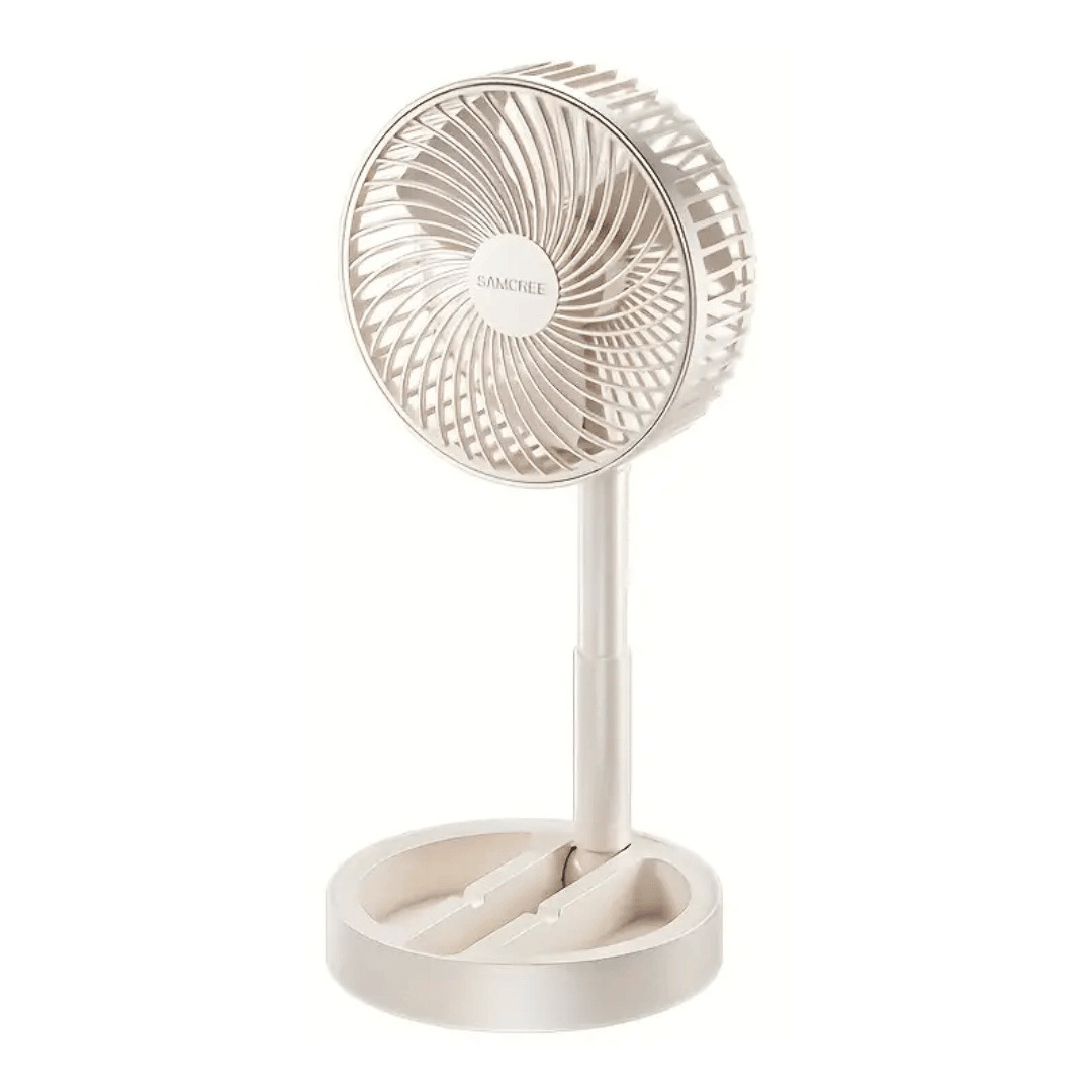 Вентилятор настільний cкладний Samcree SKR-03 USB (White), фото 1