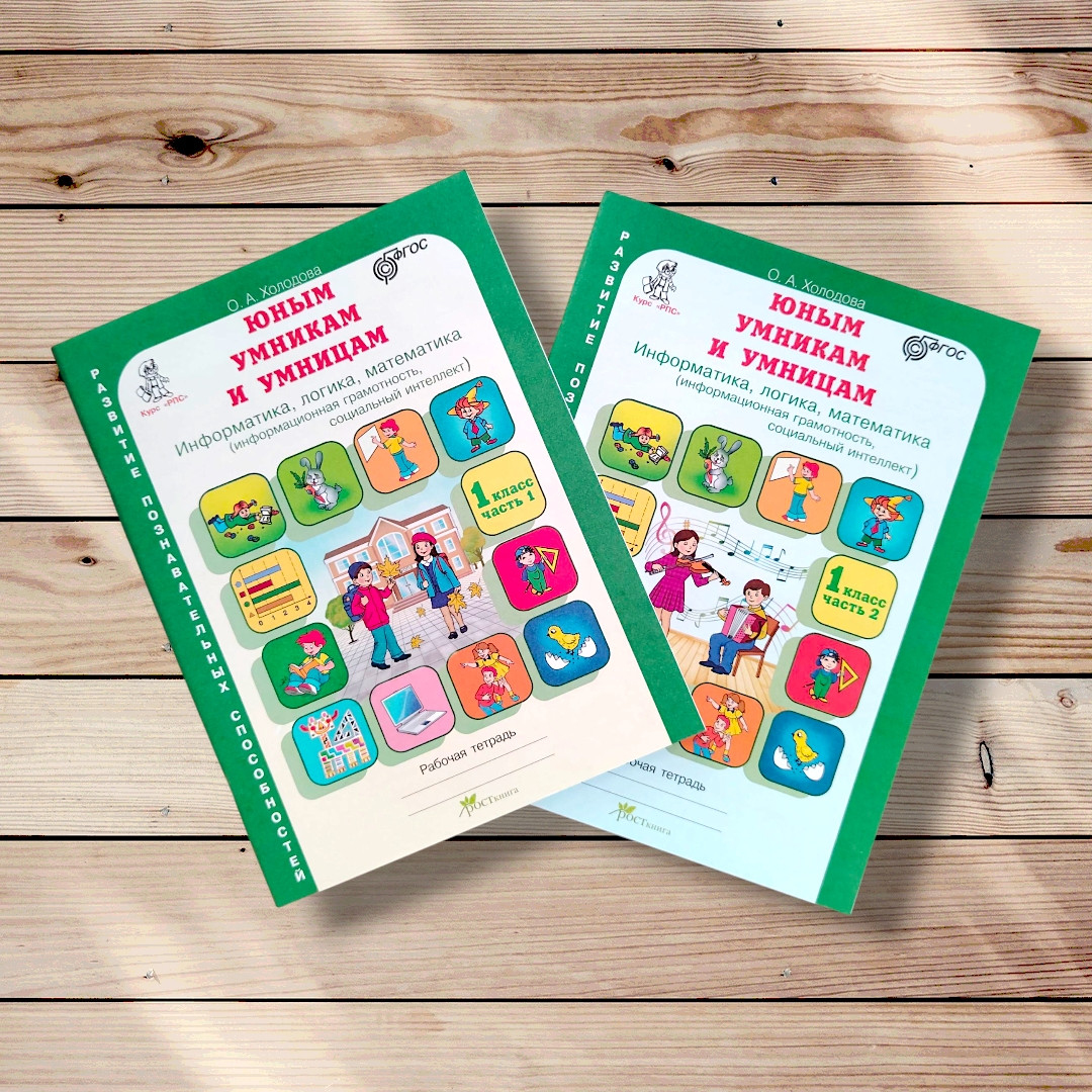 Юним розумникам і розумницям 1 клас Комплект Автор: Холодова О., фото 1
