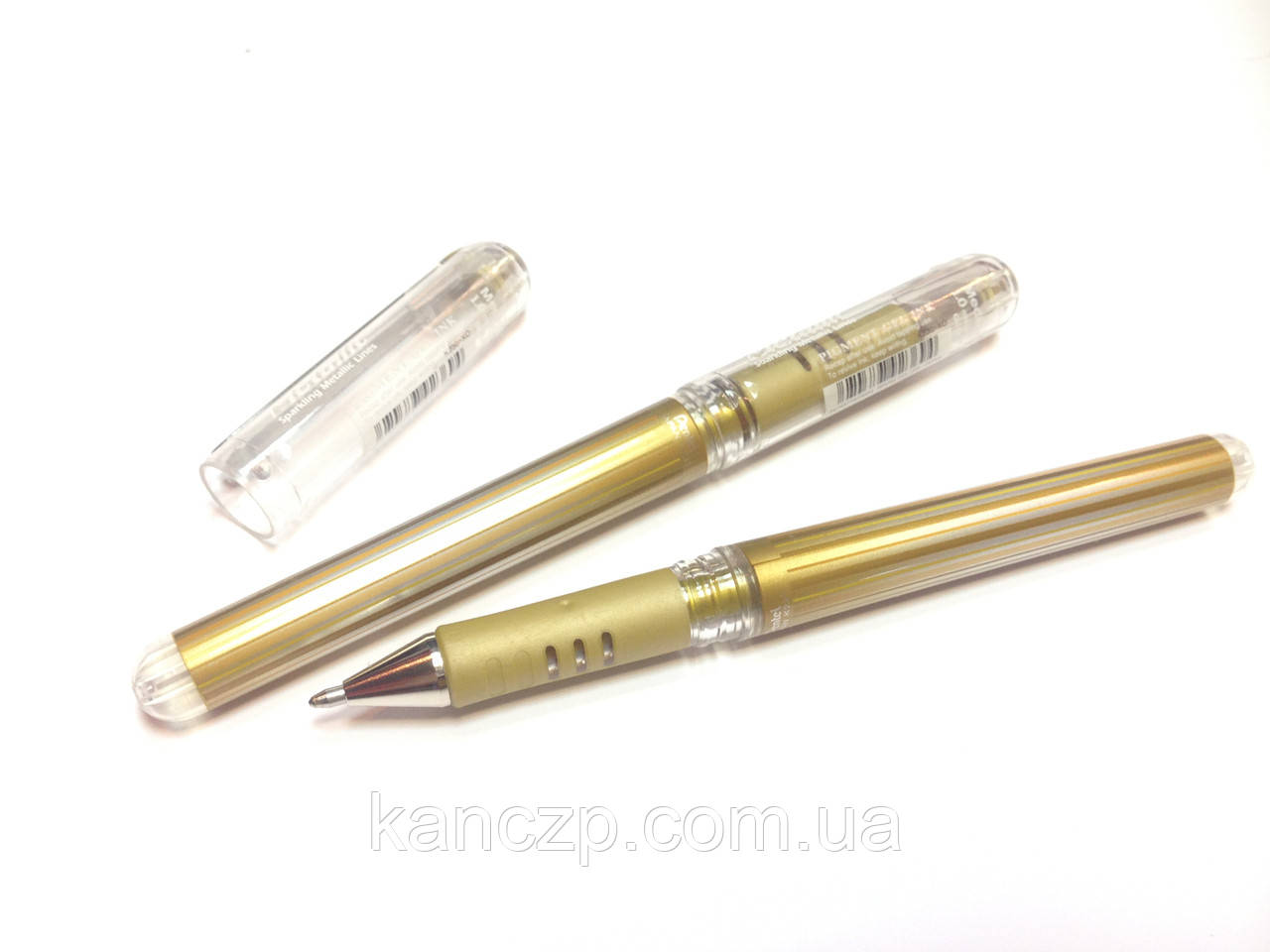 Ручка гель, золота Pentel