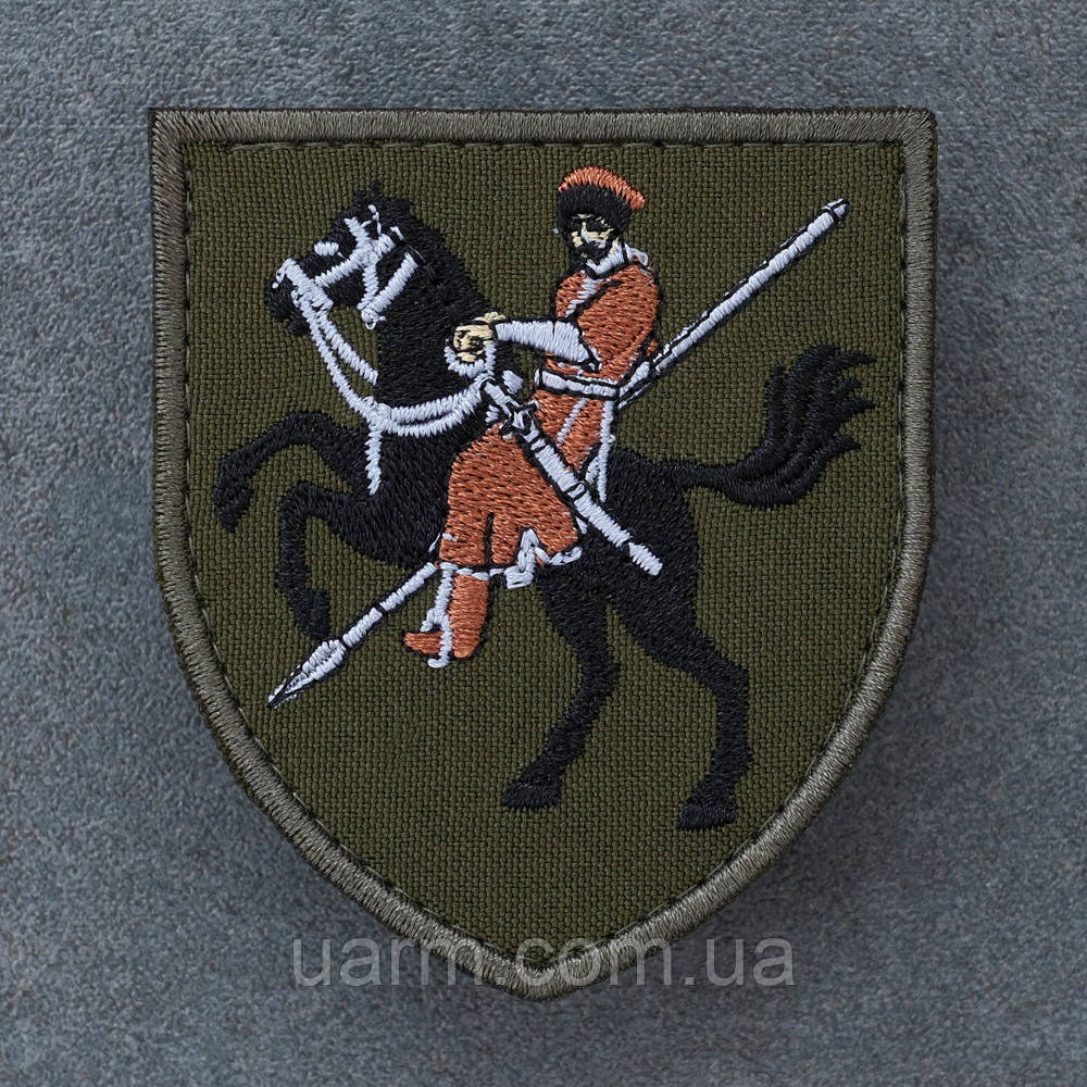 Шеврон 110 ОМБр олива, фото 1