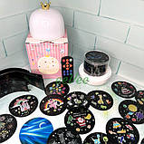 Дитячий нічник проектор Зіркове Небо музичний світильник з пультом і змінними слайдами (60819), фото 9