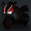 Дитячий мотоцикл M 6013 EL (24V) Ducati зі шкіряним сидінням, фото 10