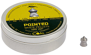 Кулі Coal Pointed 5.5мм, 1г, 100шт