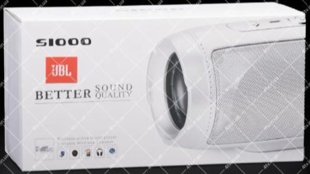 Колонка БЛЮТУЗ JBL wireless speaker S1000 USB/SD/FM 2 ДИНАМІК