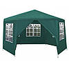 Садовий павільйон альтанка намет 6 стінок Bonro B-9007 зелений, фото 9