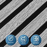 Панель-рейка SILVER+BLACK 665*665*5мм (D) SW-00002532, фото 4