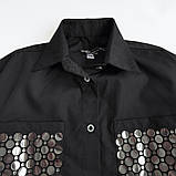 Сорочка для дівчинки вільного крою з довгим рукавом SmileTime Over Drops, фото 6