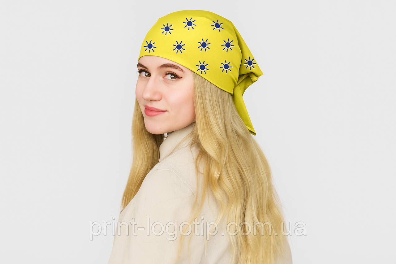 Фіремні бандани, шийні хустки з логотипом, фото 1