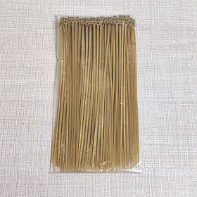 Стяжка кабельна "4х200" шампань 100шт шир. 2,7мм довж. 200мм
