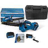 Акумуляторна ланцюгова пилка KRAISSMANN 3055 AKS-BL 20/2 MP (2 акум. 20В, 4000 мАг, Безщітковий, шина 305 мм, НІМЕЧЧИНА)