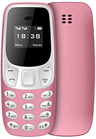 Міні-телефон BM10 Рожевий — 2G GSM, 2 SIM-карти, Bluetooth