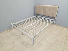 Двоспальне ліжко Фуксія Тенеро з м'яким узголів'ям