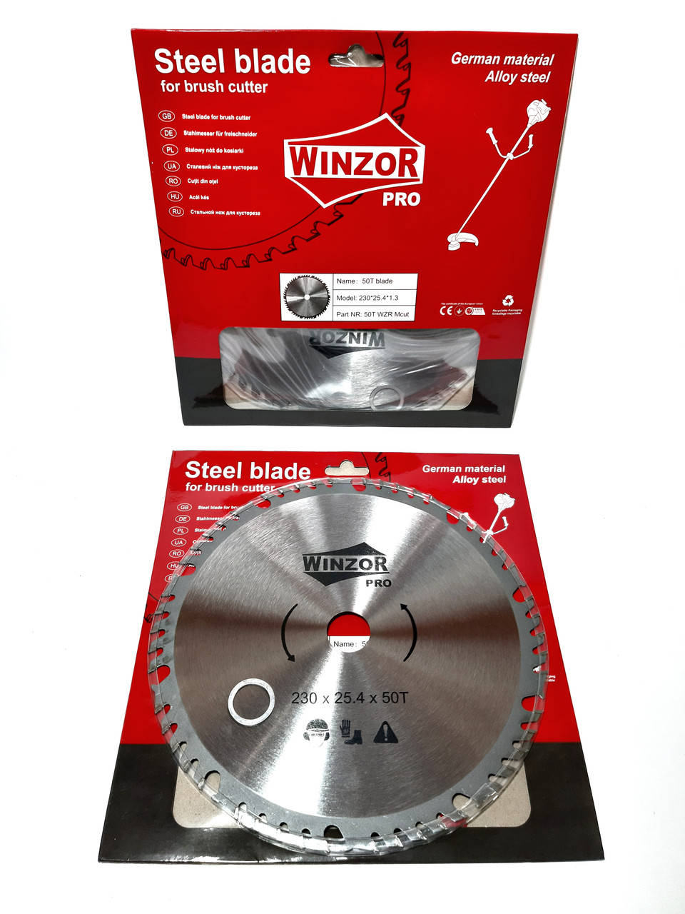 

Нож для косы Победит 230д. 50Т 25.4/1.3 WINZOR Mcut