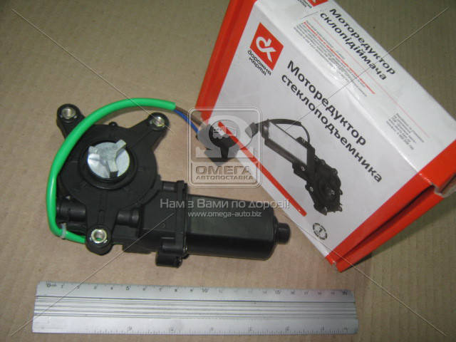 

Моторедуктор стеклоподъемника DAEWOO LANOS лев. (треугольник) 12В, 30Вт