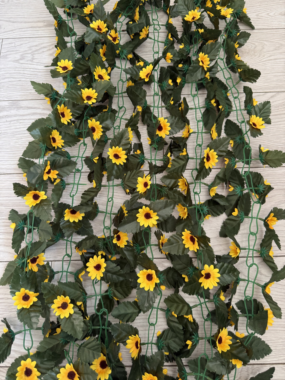 Штучна ліана з соняшниками ( 190 см ), фото 1