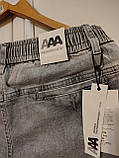 Шорти джинсові стрейч-сірі чоловічі, фото 8