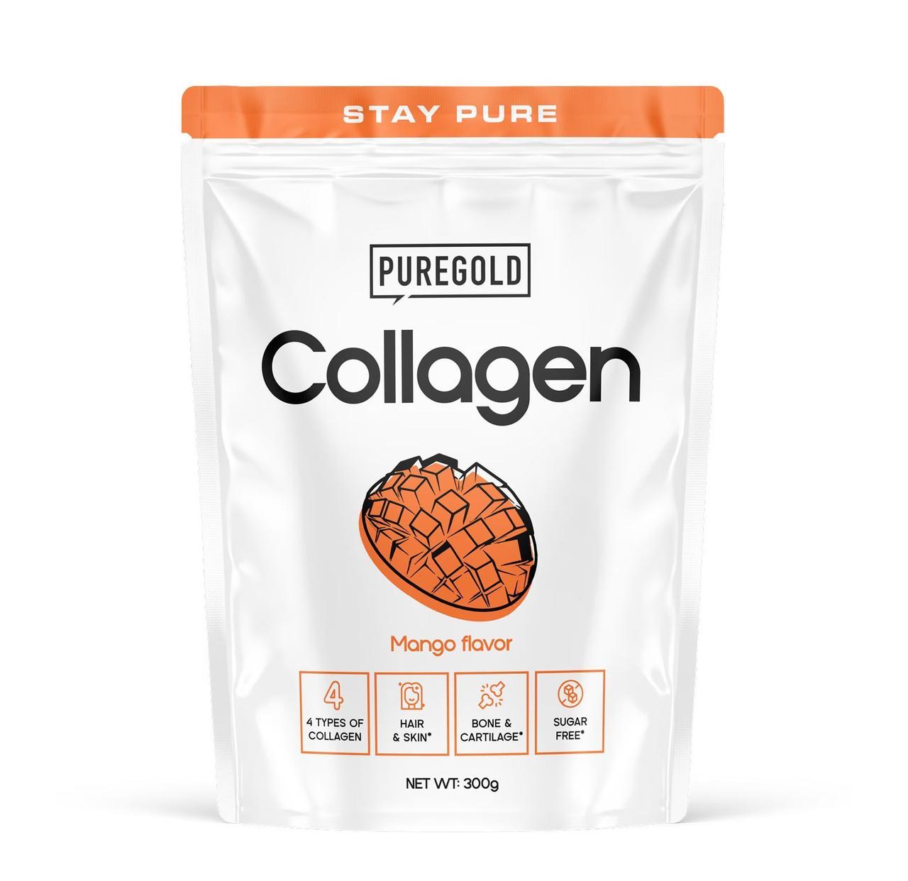 Колаген Pure Gold Collagen Mango, 300 г, фото 1