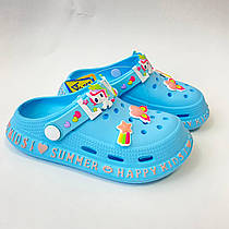 Крокси світло бірюзові СС-005-27 р 16,5 см