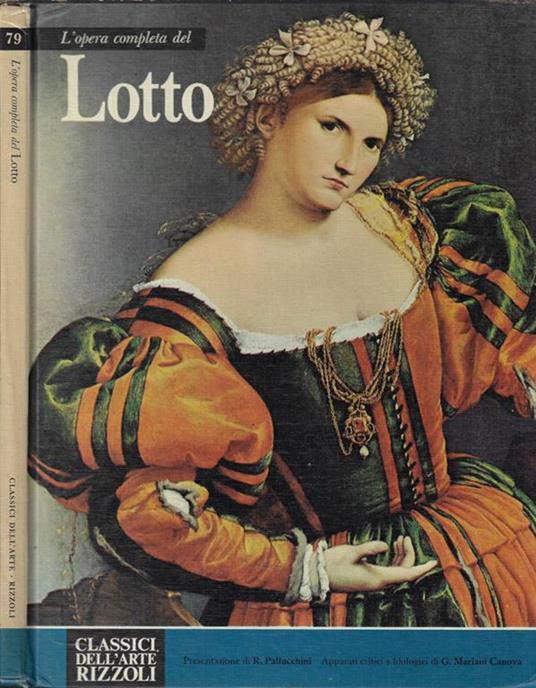 Книга  L'Opera completa di Lotto. Збірка робіт Лоренцо Лотто «Classici dell’Arte» Rizzoli, фото 1