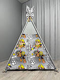 Вігвам для хлопчика Щенячий патруль БОНБОН Повний комплект, вігвам дитячий, дитяча палатка, дитячий вігвам, вігвам для дітей, фото 3