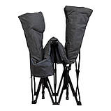 Туристична розкладачка LEOBRO Сіра (HT-169K Grey), фото 6