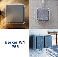 IP55 розетки / вимикачі - Berker W.1