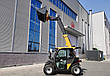 Компактний телескопічний колісний навантажувач BK2812T з двигуном YANMAR, фото 6