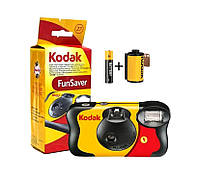 Одноразовая фотокамера пленочная Kodak FunSaver 27 кадров ISO 800 со вспышкой NT_MARKET