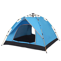 Туристичний намет для кемпінгу 4-місний 210х210х125 см