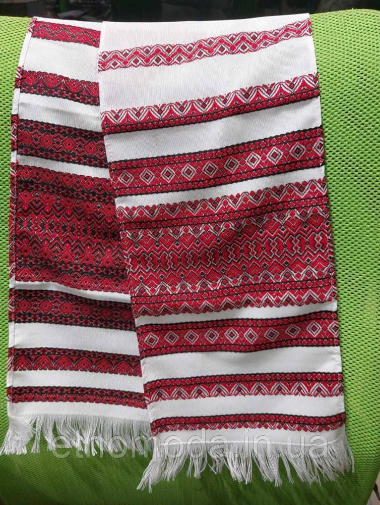 Рушник тканий новий 150 см*22 см