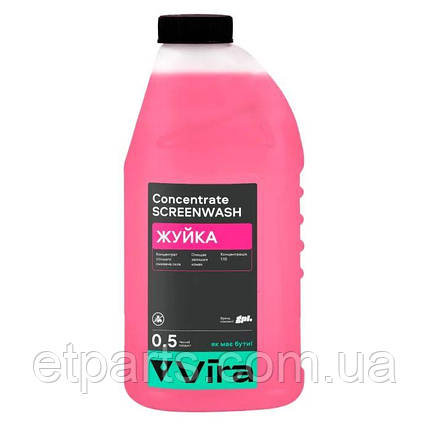 Омивач скла концентрат 1:10 Літо 0,5л ЖУЙКА, фото 1