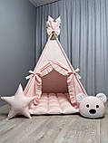 Вігвам для дівчинки Мрія 5 БОНБОН Повний комплект, вігвам дитячий, вігвам для дітей, дитяча палатка, дитячий вігвам, дитячий намет, фото 6