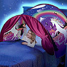 Дитячий намет тент для сну 220x80см, Dream Tents, Єдиноріг / Намет дитячий / Ігровий намет для дітей, фото 2
