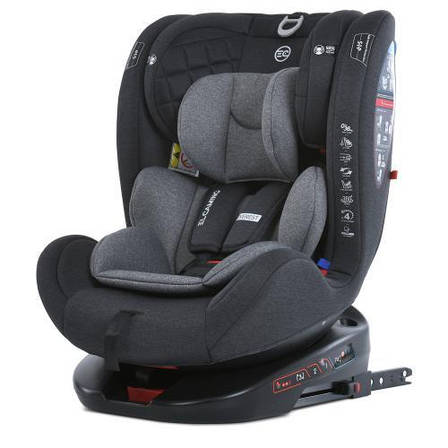 Автокрісло дитяче ME 1114 EVEREST Light Gray, фото 1