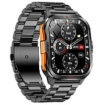 UWatch Розумний смарт годинник Smart Fanastic Steel, 2 ремінці, фото 3