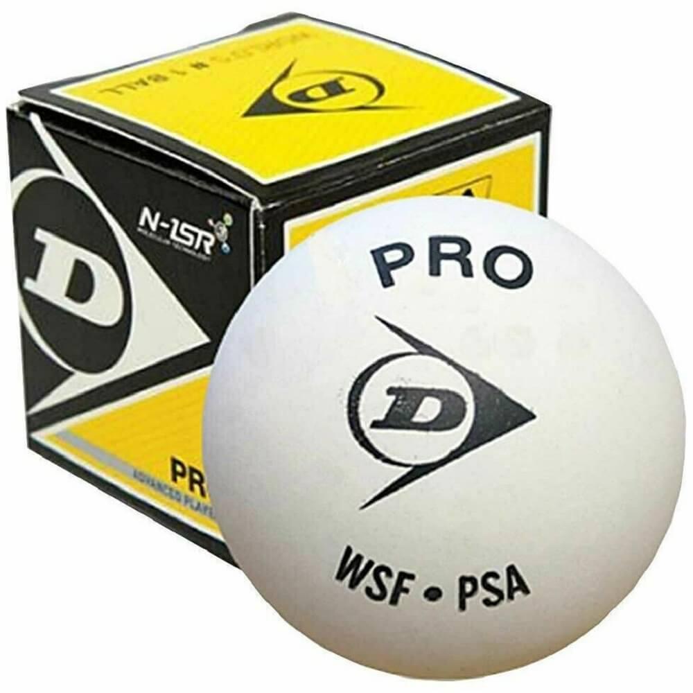 М'яч для сквошу Dunlop Pro 1точка жовта 12XIBBX (Оригінал), фото 1