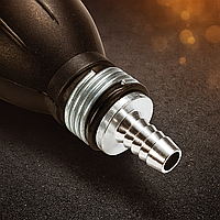 Груша для підкачки палива 8 мм зворотний клапан (бензин/дизель/олія), штуцер прямий/прямий