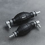 Груша для підкачування палива 8 мм з клапаном, штуцер прямий/кутовий – насос для дизеля, бензину, фото 3