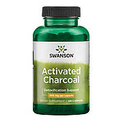 Капсули Activated Charcoal 260mg - 120caps (100-20-3141799-20)