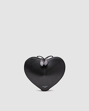 💎 Alaïa Black Le Coeur Bag in Calfskin