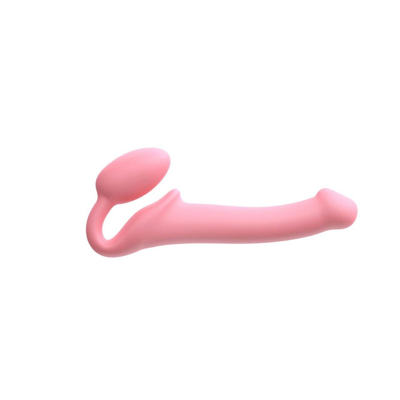 Безремний страпон Strap-On-Me Rose S, повністю регульований, діаметр 2,7 см Bomba💣, фото 1