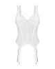 Корсет Obsessive Arrowel White corset S/M Bomba💣, фото 2