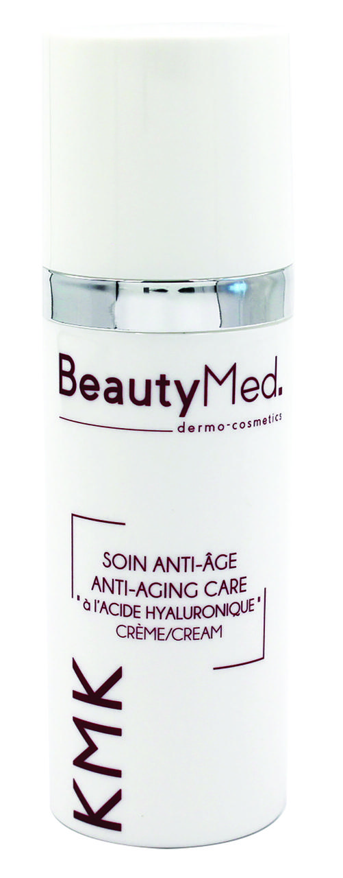 Крем з гіалуроновою кислотою і Пальмітоілом - 38, KMK Anti - Age Hyaluronic Cream BeautyMed, 150 мл, фото 1