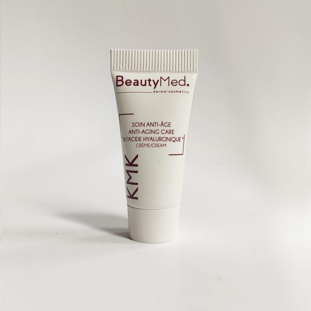 Крем з гіалуроновою кислотою і Пальмітоілом - 38 (пробник), KMK Anti - Age Hyaluronic Cream BeautyMed, 5 мл, фото 1